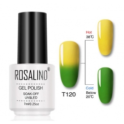 Гел Лак Термо 2в1 7ml T120 Rosalind Гел Лак Термо 2в1 7ml T120 Rosalind